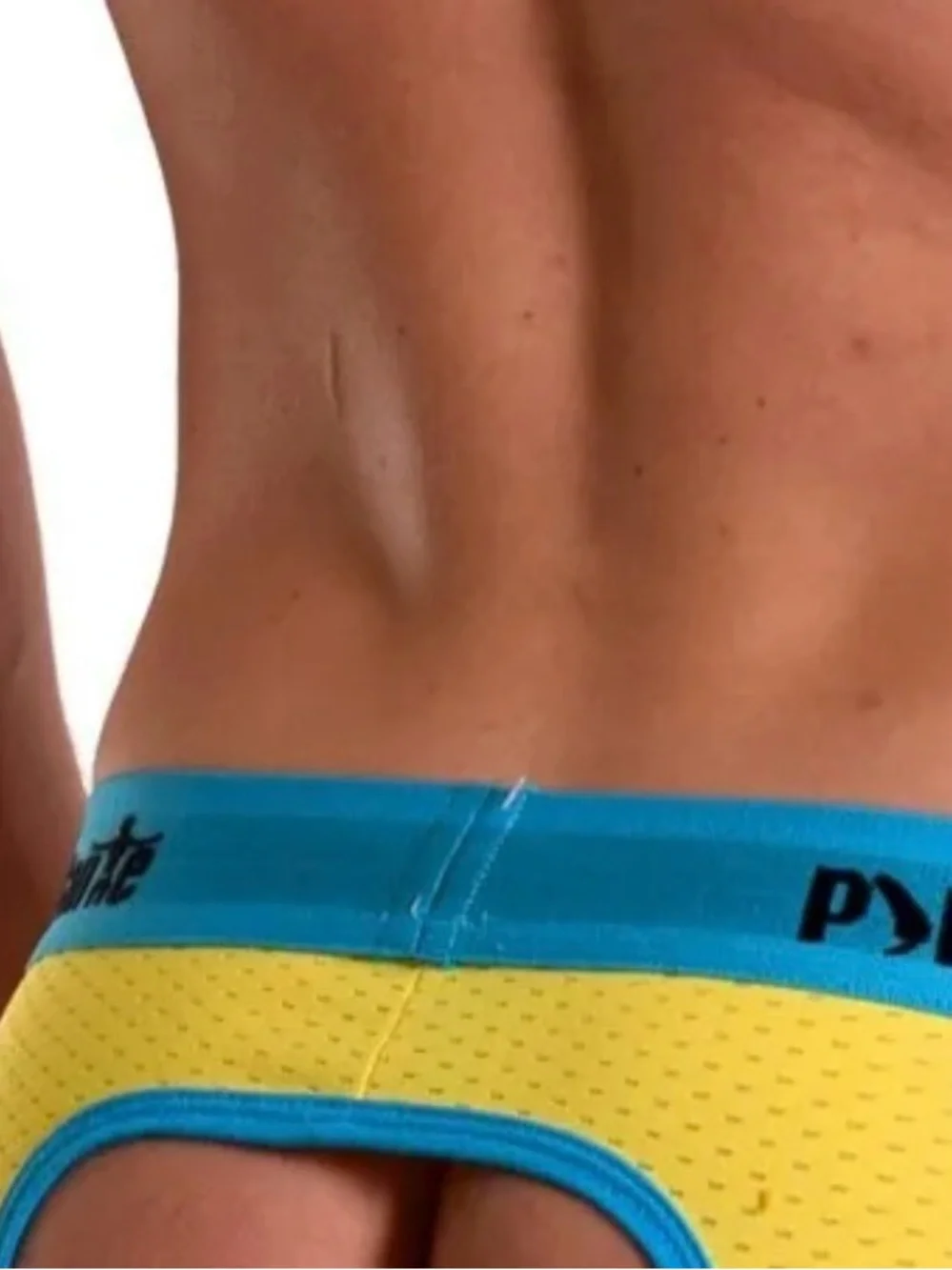 [LG | XL] Pikante Yellow Men's Jock Briefs - Lightweight 9227